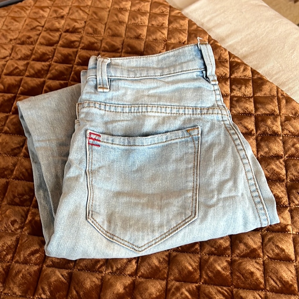 BDG high waisted, light wash, slim, leg, jeans